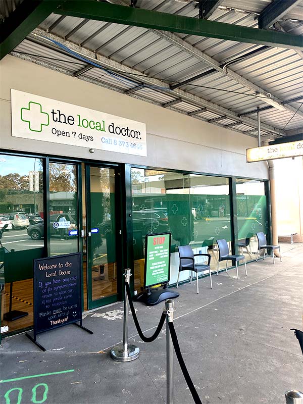 The Local Doctor Diamond Creek clinic exterior on Main Hurstbridge Rd